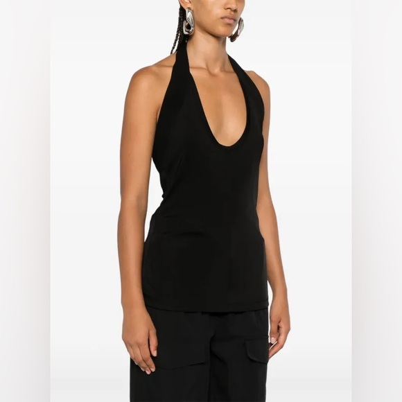 HELMUT LANG Dancer Tank Top Liquid Jersey Size XS NWT - Picture 6 of 8